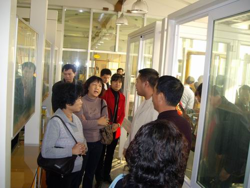 潘总率团考察山东分公司