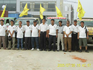 “伟昌铝材猎人车队”抵达ayx爱游戏山东分厂