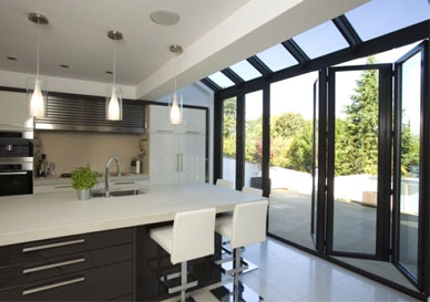 厨房折叠门优弱点，，，，，你知道几点?