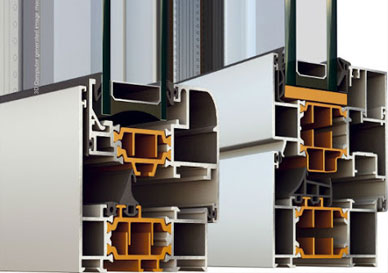 组成断桥的铝窗的价钱是几多？？？？？