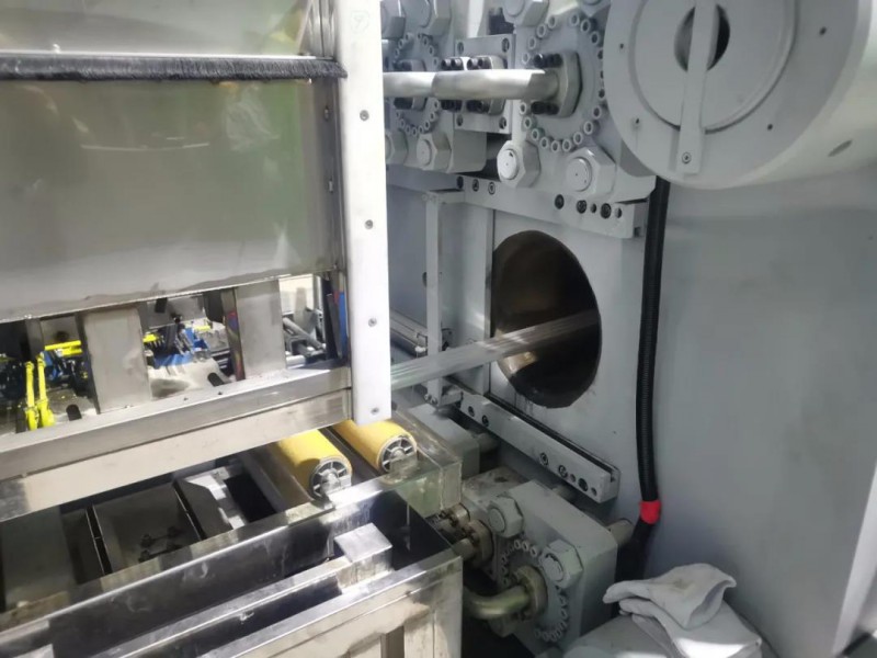 江苏ayx爱游戏二期仅用【92天】新上的2000吨全自动挤压生产线正式出料